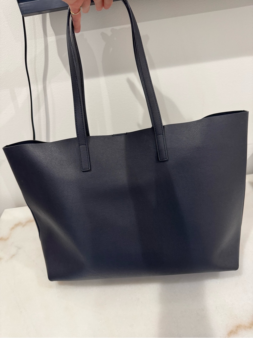Saint Laurent Leather Tote - Picture 2 of 5